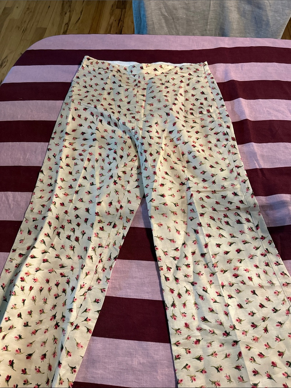 Sandro Women’s Viscose Floral Trousers